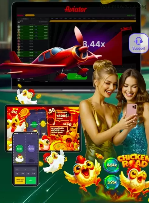 Conta marimbapg sincronizada site e app